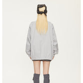 Unisex Jacket Vintage Cardigan Stand Collar Sports Jacket